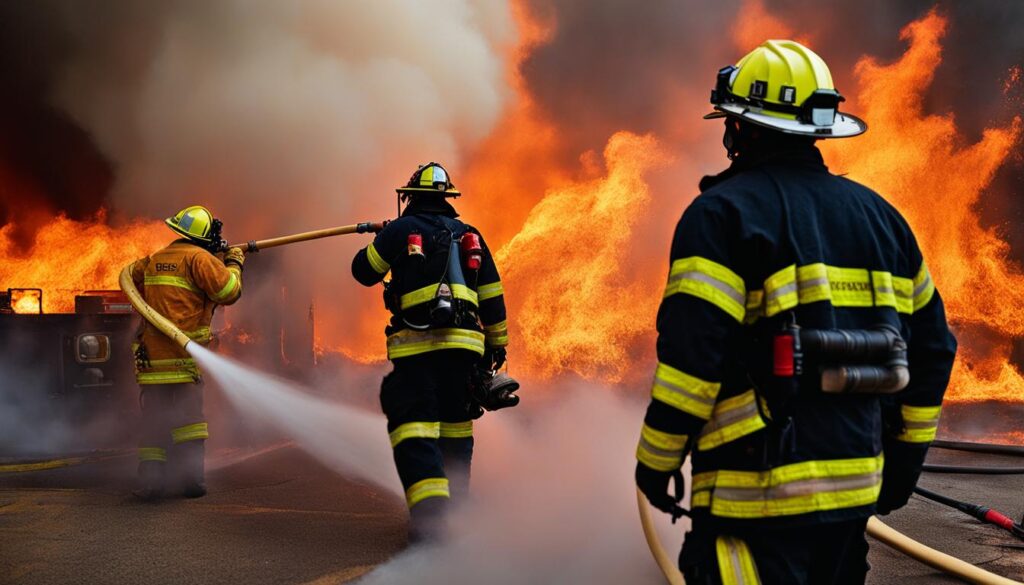 EVCS communication during fire fighting