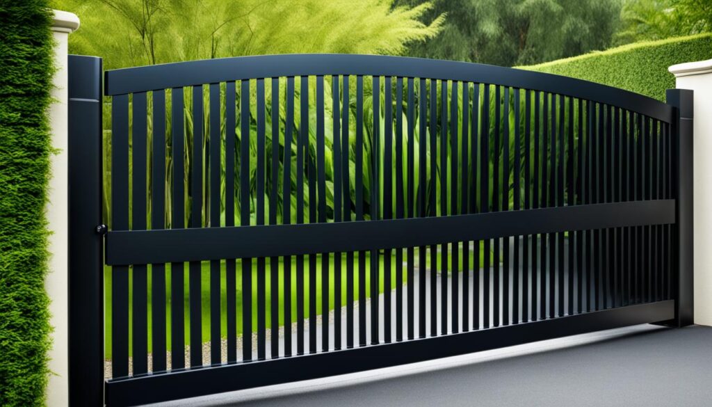 automatic sliding driveway gates
