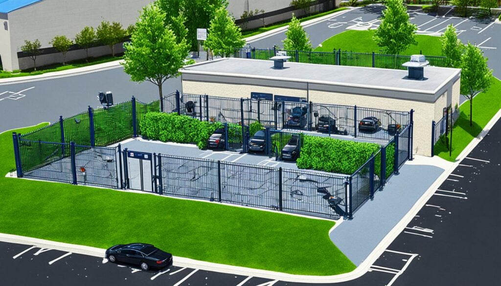 commercial security gates