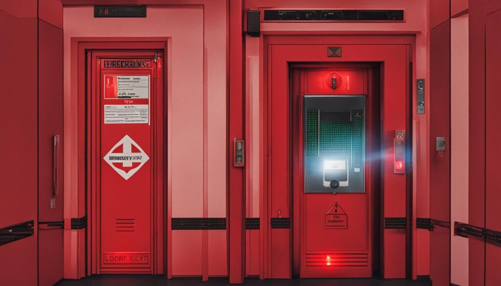 emergency door alarm system emergency door alarm system